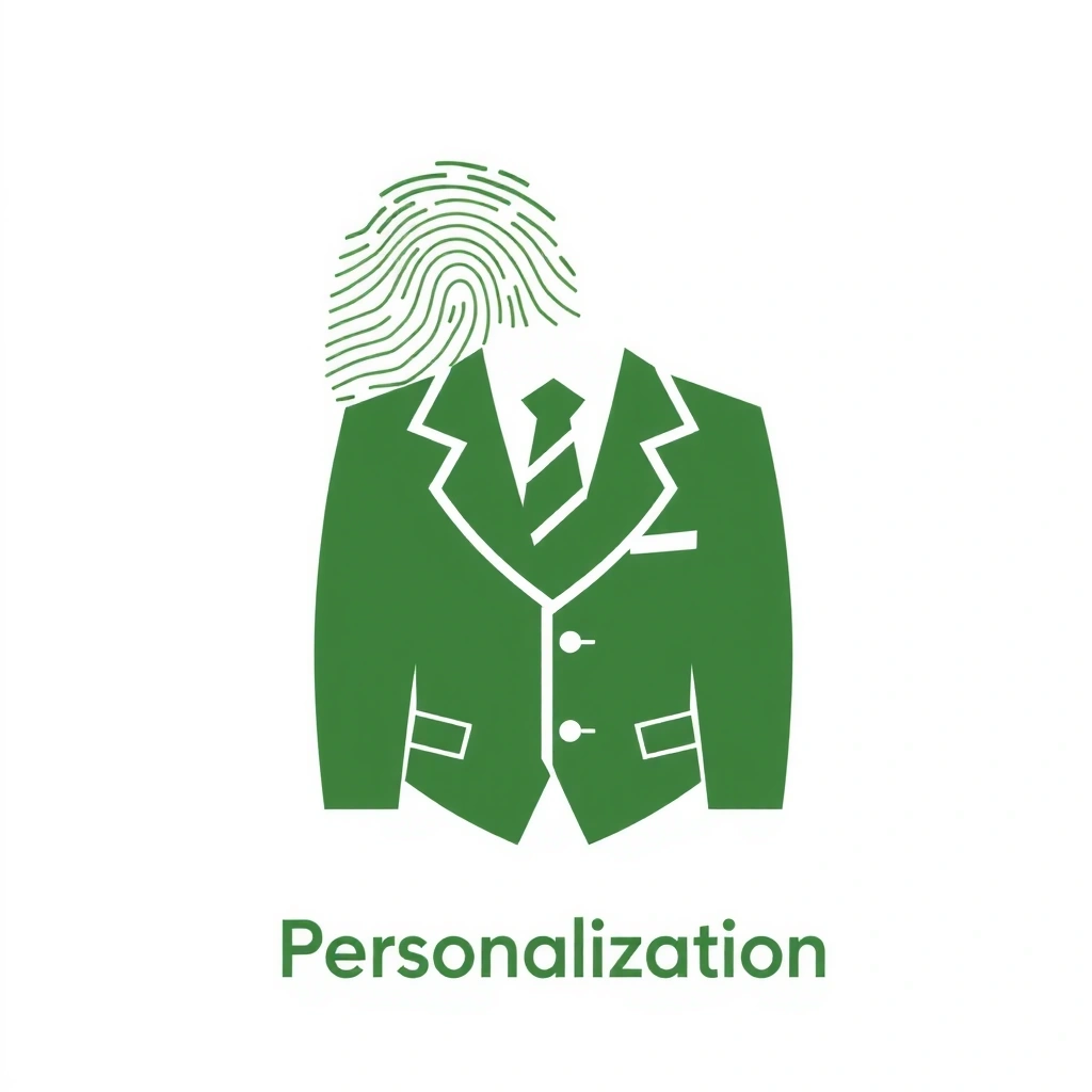 Icona di un approccio personalizzato