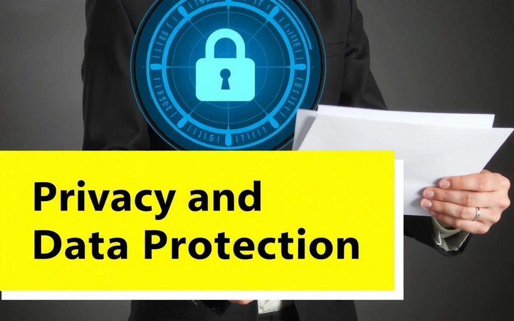 Una persona che legge un documento legale con attenzione, simbolizzando la privacy e la protezione dei dati